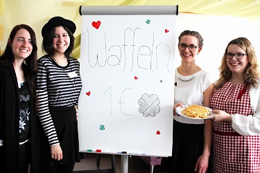 Waffeln backen am bfz Augsburg